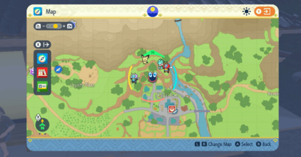 Pokemon Scarlet and Violet - Grandma Map