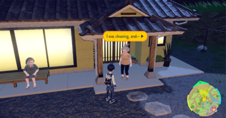 Pokemon Scarlet and Violet - Grandma World View