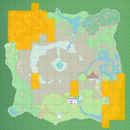 Gastly Teal Mask Location Map