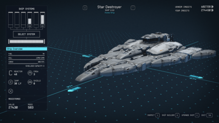 Starfield - Star Destroyer