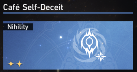 Honkai Star Rail - Path of Nihility - Cafe Self Deceit