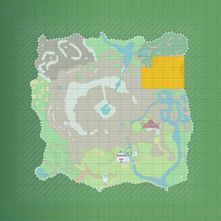 Dusclops Teal Mask Location Map
