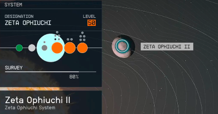 Starfield - Zeta Ophiuchi II Planet Location