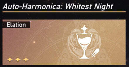 Honkai Star Rail - Path of Elation - Auto-Harmonica - Whitest Night