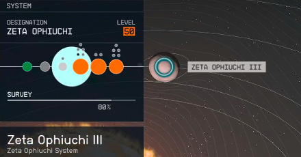 Starfield - Zeta Ophiuchi III Planet Location