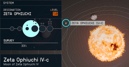 Starfield - Zeta Ophiuchi IV-c Planet Location