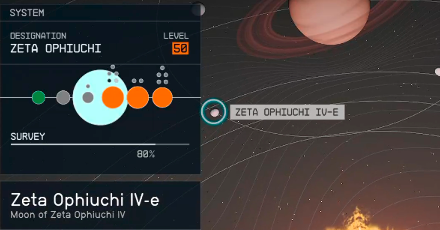 Starfield - Zeta Ophiuchi IV-e Planet Location