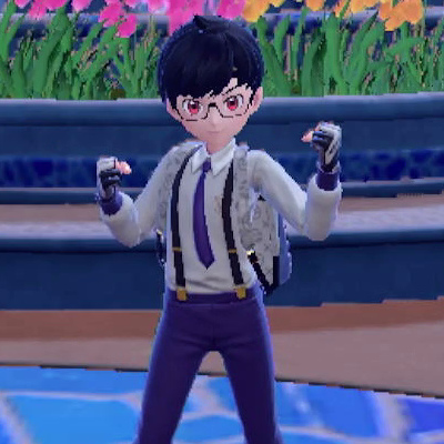 Pokemon SV - Fighting Stance Pose Emote