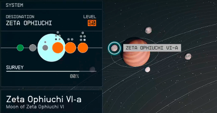 Starfield - Zeta Ophiuchi VI-a Planet Location
