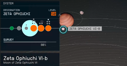 Starfield - Zeta Ophiuchi VI-b Planet Location