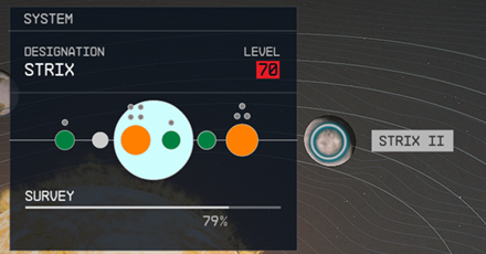 Starfield - Strix II Planet Location
