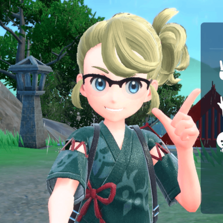 Pokemon SV The Teal Mask DLC - Eureka Emote