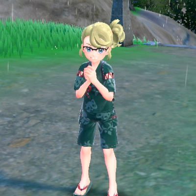 Pokemon SV - Please Pose Emote