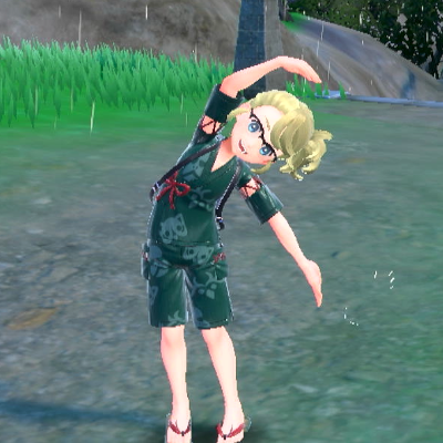 Pokemon SV - Heart (Right) Pose Emote