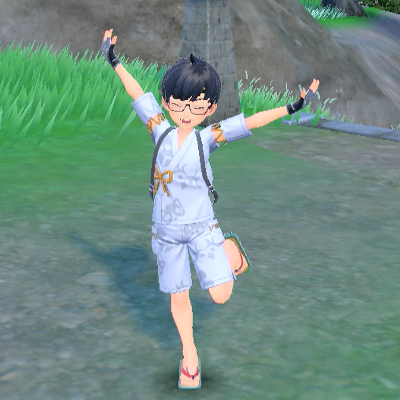 Pokemon SV - Hurray! Pose Emote