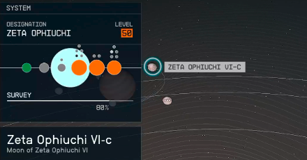 Starfield - Zeta Ophiuchi VI-c Planet Location