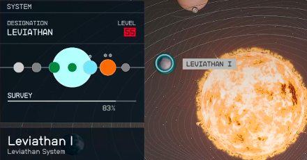 Starfield - Leviathan I Planet Location