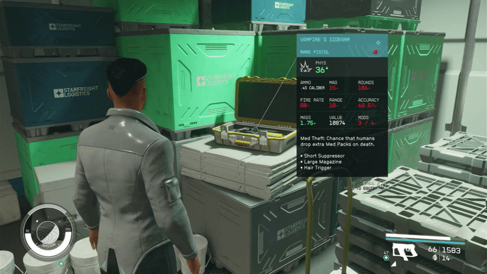 Starfield - How to Get Vampire