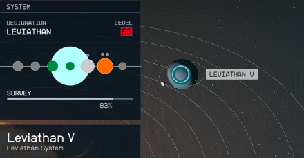Starfield - Leviathan V Planet Location