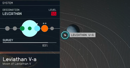 Starfield - Leviathan V-a Planet Location
