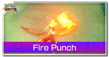 Pokemon UNITE - Fire Punch Banner (Blaziken).png