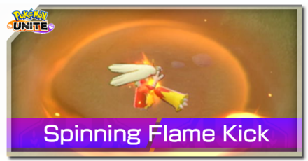 Pokemon UNITE - Spinning Flame Kick Banner (Blaziken).png