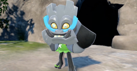 Pokemon Scarlet and Violet The Teal Mask - Ogerpon with Cornerstone Mask