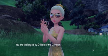 Pokemon SV The Teal Mask DLC - ONares Battle 1