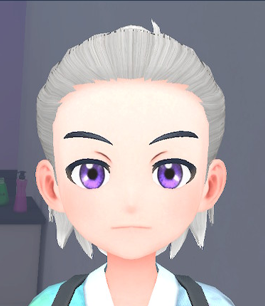 Pokemon SV - Half-up bun