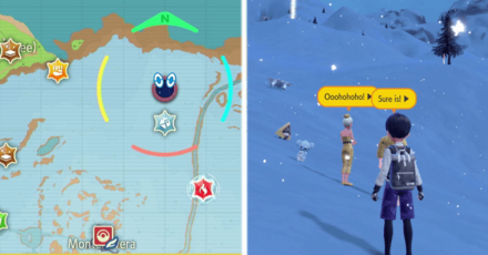 Pokemon SV The Teal Mask DLC - ONares Location 6 Map View