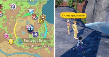 Pokemon SV The Teal Mask DLC - ONares Location 2 Map View