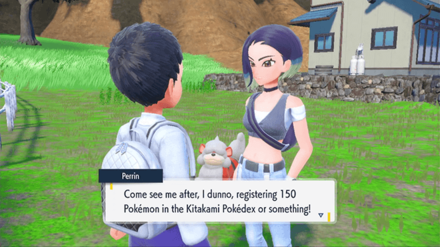 SV Teal Mask - Meet Perrin on the Street Corner in Mossui