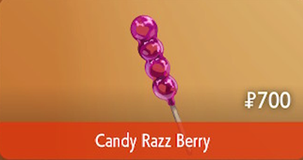 Candy Razz Berry - Pokemon Scarlet and Violet (SV)