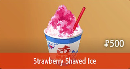 Stawberry Shaved Ice - Pokemon Scarlet and Violet (SV)