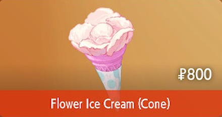 Flower Ice Cream (Cone) - Pokemon Scarlet and Violet (SV)