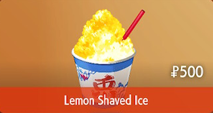Lemon Shaved Ice - Pokemon Scarlet and Violet (SV)