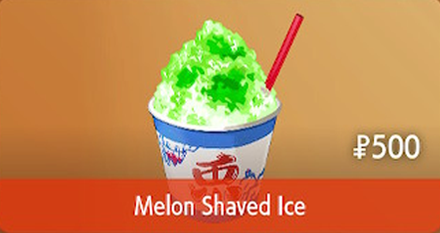 Melon Shaved Ice - Pokemon Scarlet and Violet (SV)