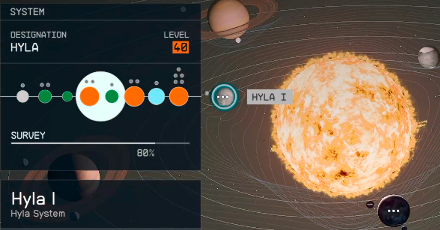 Starfield - Hyla I Planet Location
