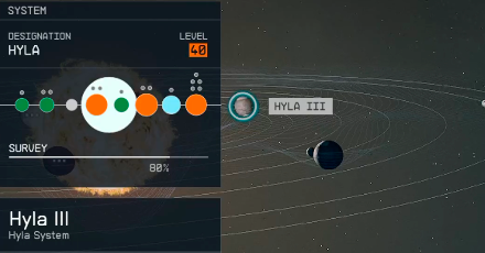 Starfield - Hyla III Planet Location