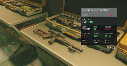 Starfield - Old Earth Hunting Rifle at UC Surplus