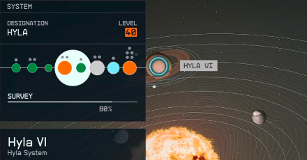 Starfield - Hyla VI Planet Location