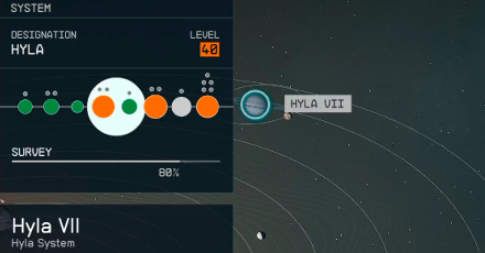Starfield - Hyla VII Planet Location