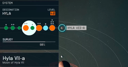 Starfield - Hyla VII-a Planet Location