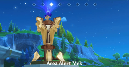 Genshin - Studies in Light and Shadow - Area Alert Mek