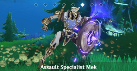 Genshin - Studies in Light and Shadow - Assault Specialist Mek