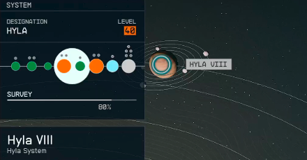 Starfield - Hyla VIII Planet Location