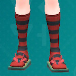 Pokemon Scarlet and Violet SV - Striped High Socks
