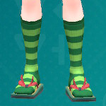 Pokemon Scarlet and Violet SV - Striped High Socks