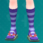 Pokemon Scarlet and Violet SV - Striped High Socks