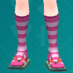 Pokemon Scarlet and Violet SV - Striped High Socks